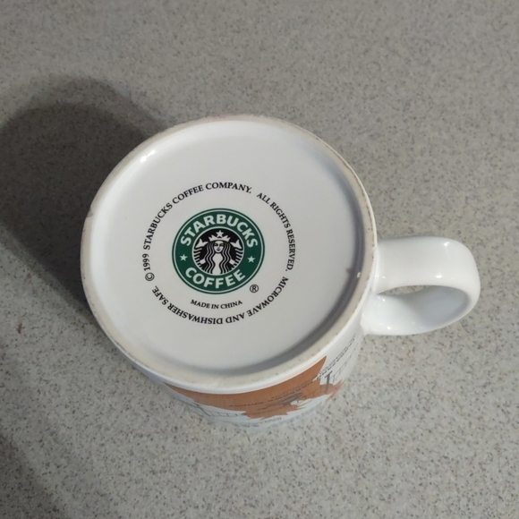 STARBUCKS New York City The Empire State Coffee MUG Cup Vtg 1999 collector - Picture 11 of 15